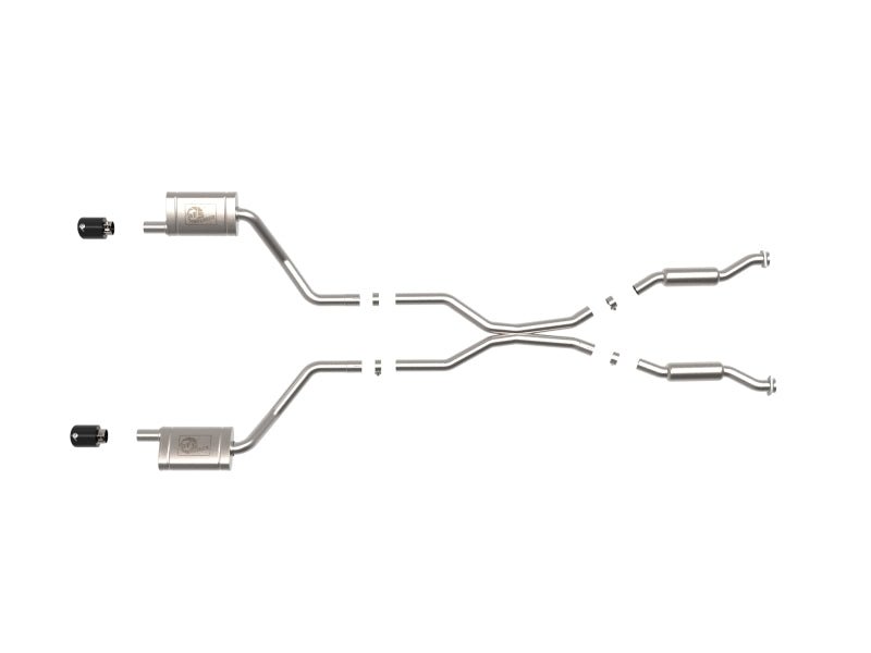 aFe 11 - 21 Dodge Durango V6 - 3.6L / V8 - 5.7L MACH Force - Xp 304 SS Cat - Back Exhaust System w/ Black Tip - My Store