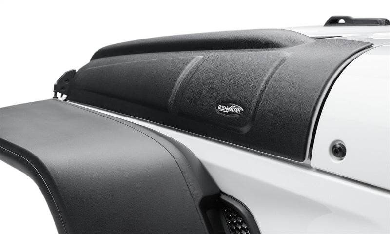 Bushwacker 18 - 22 Jeep Wrangler 2/4dr / 20 - 22 Jeep Gladiator Trail Armor Hood Armor (3pc) - Tex. Blk - My Store