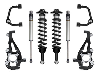 compare product ICON 21-23 Ford F150 4WD 3.5-4.5in  Stage 1 Suspension System With Tubular Upper Control Arms
