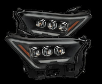 compare product AlphaRex 2024 Toyota Tacoma NOVA-Series Projector Headlights (Pair) - Black w/Activation Light