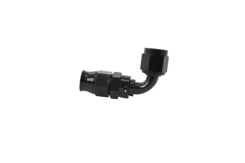 Aeromotive PTFE Hose End - AN - 06 - 90 Deg - Black Anodized - My Store