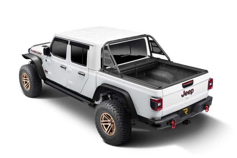 N - Fab ARC Sports Bar 20 - 22 Jeep Gladiator - Textured Black(Roll - N - Lock Cover Fitment Only) - My Store