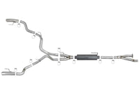 aFe MACH Force - Xp Cat - Back Exhaust w/Dual Hi - Tuck Tips 17 - 18 Ford F - 150 Raptor V6 - 3.5L (tt) - My Store