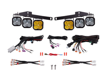 compare product Diode Dynamics 17-20 Ford Raptor SS3 LED Fog Light Kit - Yellow Sport