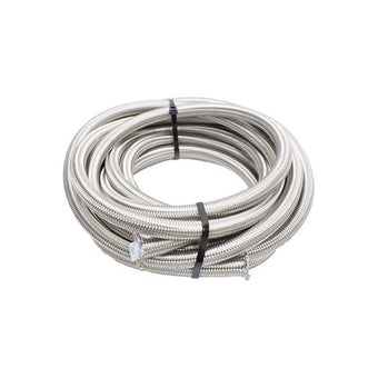 compare product Snow 6AN Braided Stainless PTFE Hose - 15ft