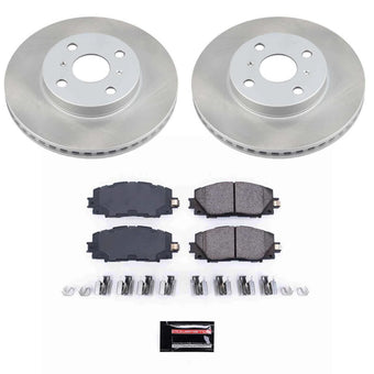 compare product Power Stop 07-18 Toyota Yaris Front Semi-Coated Rotor Kit