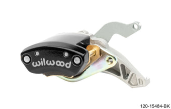 compare product Wilwood Caliper - MC4 Mechanical Right Hand - Black 1.19in Piston 1.10in Rotor - Black