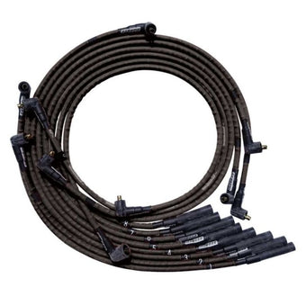 compare product Moroso BB Chrysler Mopar Str Plug End Non-HEI Sleeved Ultra Spark Plug Wire Set - Black