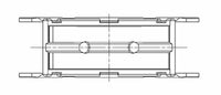 ACL 03+ Ford/Mazda 4 2.0L/2.3L DOHC Duratec Standard Size Race Series Main Bearing Set - My Store