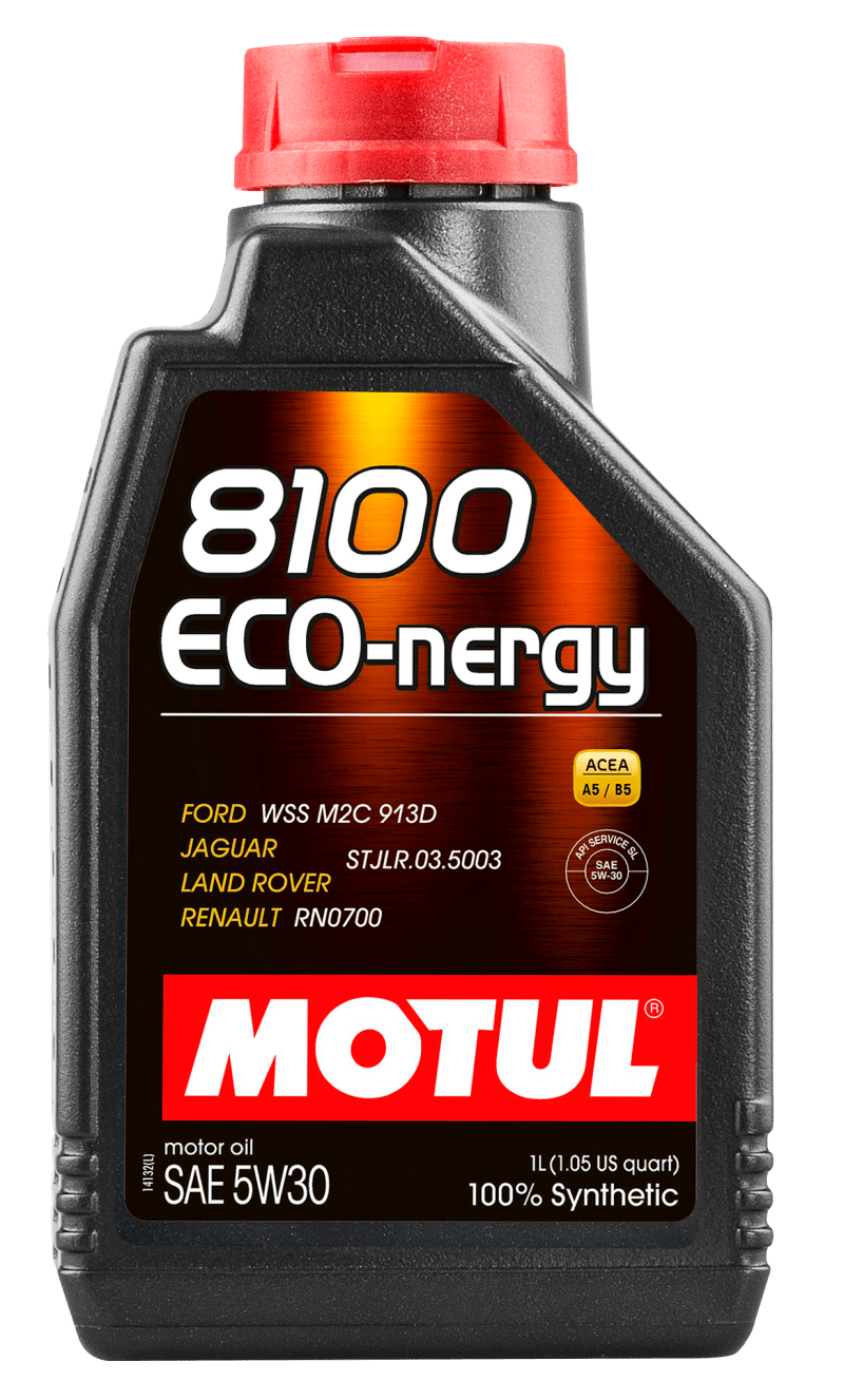 Motul 1L Synthetic Engine Oil 8100 5W30 ECO - NERGY - Ford 913C - My Store
