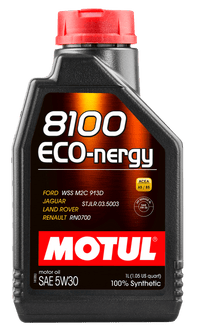 Motul 1L Synthetic Engine Oil 8100 5W30 ECO - NERGY - Ford 913C - My Store