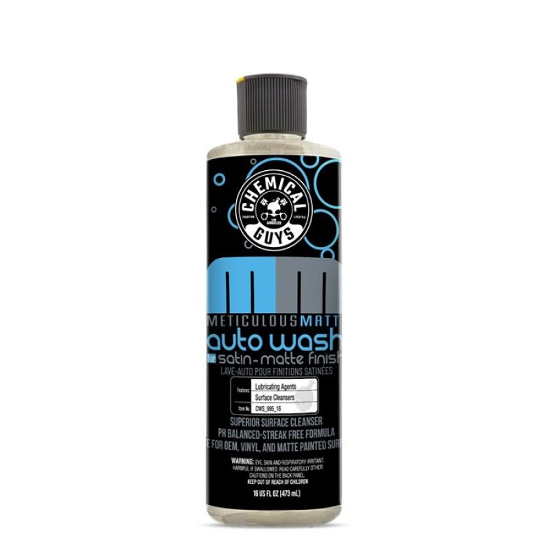 Chemical Guys Meticulous Matte Auto Wash Satin - Matte Finish - 16oz - My Store