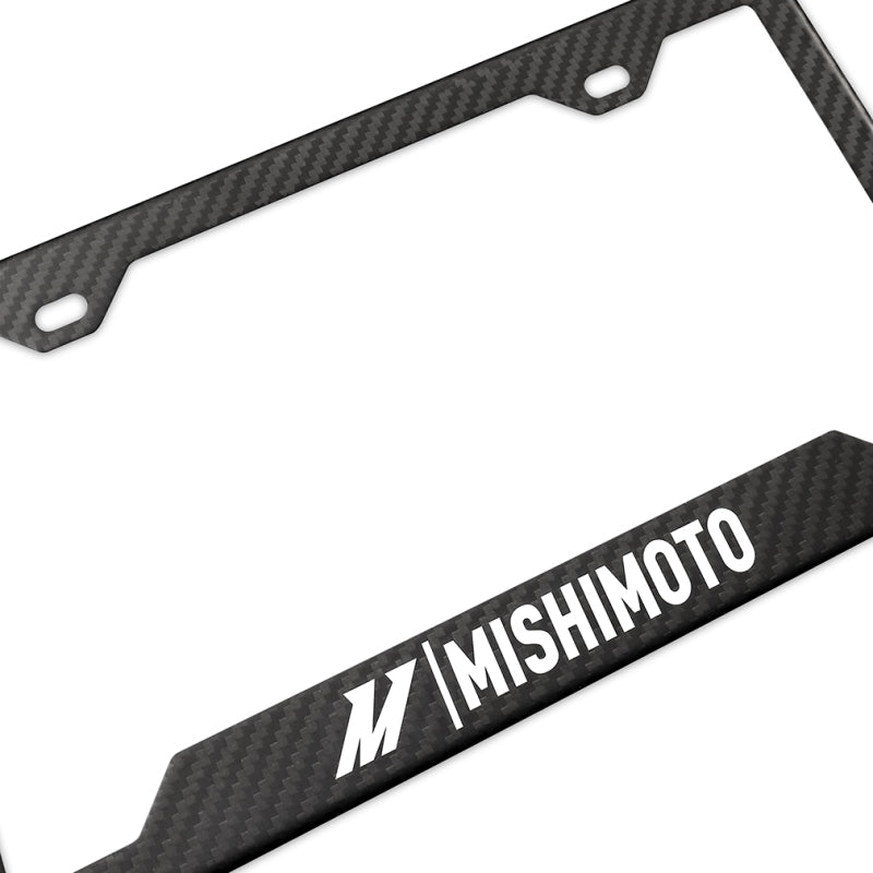Mishimoto Carbon Fiber License Plate Frame - Matte - My Store