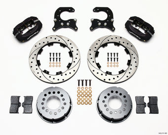 compare product Wilwood Forged Dynalite P/S Rear Kit Drilled Rotor 58-64 Olds/Pontiac Ends