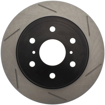 compare product StopTech PowerSlot Chevy Avalanche/Silverado/Suburban/Tahoe / GMC Yukon Right Slotted Rear Rotor
