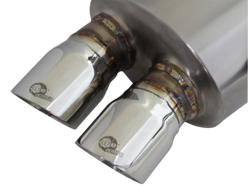 aFe MACHForce Exhaust Cat - Back SS - 304 w/ Polished Tips 07 - 13 BMW 328i (E92/93) L6 3.0L Non - Turbo - My Store