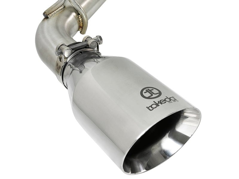 aFe Takeda 2.5in 304 SS Axle - Back Exhaust w/ Polished Tips 16 - 18 Infiniti Q50 V6 - 3.0L (tt) - My Store