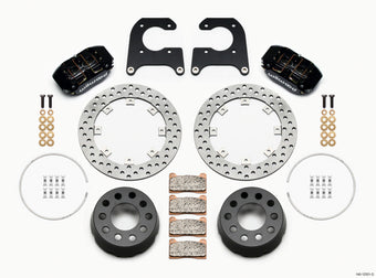 compare product Wilwood Dynapro Lug Mount Single Rear Dynamic Kit SA Drilled M-W/Lamb Ends .690in Studs