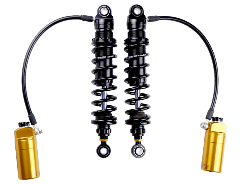 Ohlins 14 - 26 Harley FL Touring STX 36 Twin Blackline 13in Shocks - Standard Springs - My Store