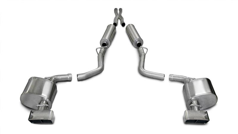 Corsa 2009 - 2010 Dodge Challenger R/T 5.7L V8 Auto Polished Xtreme Cat - Back Exhaust - My Store