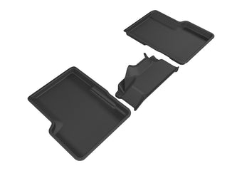 compare product 3D MAXpider 2015-2020 Jeep Renegade Kagu 2nd Row Floormats - Black