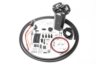 compare product Radium 09-20 Nissan 370Z RHD/LHD Fuel Hanger Surge Tank (Pumps Not Incl.)  Walbro F90000267/274/285