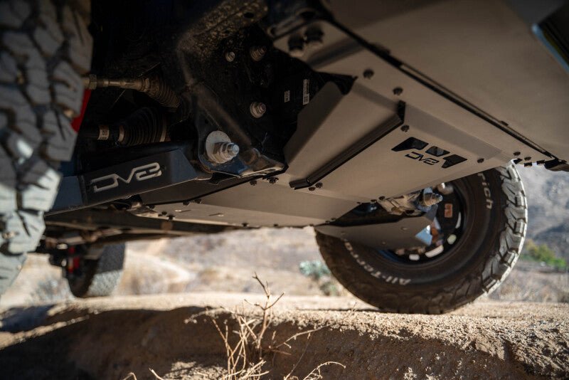 DV8 24 - 25 Toyota Tacoma & Land Cruiser Rear Belly Skid Plate - My Store