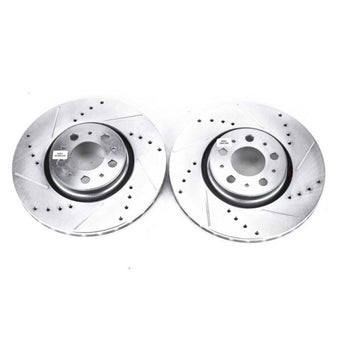 compare product Power Stop 08-09 Volvo S60 Front Evolution Drilled & Slotted Rotors - Pair