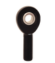 QA1 A Series Endura Rod End - Male/Right Hand - .5in Bore x 5/8 - 18 - Black Aluminum - My Store