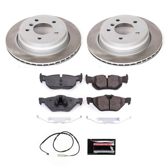 compare product Power Stop 13-15 BMW X1 Rear Semi-Coated Rotor Kit