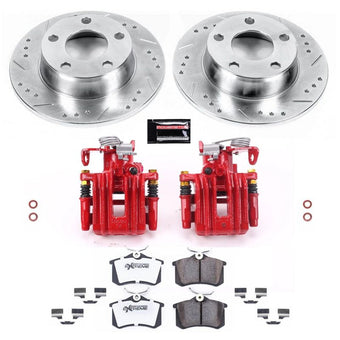 compare product Power Stop 99-04 Audi A6 Quattro Rear Z26 Street Warrior Brake Kit w/Calipers