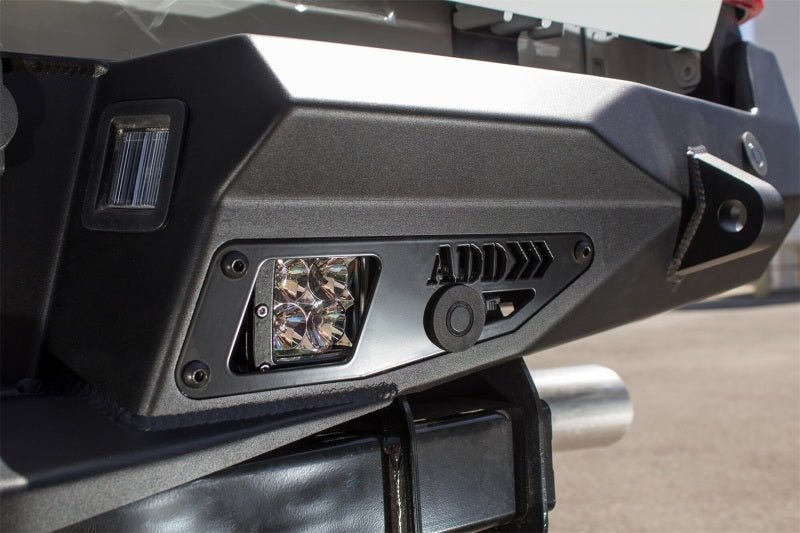 Addictive Desert Designs 17 - 18 Ford F - 250 Raptor Stealth Fighter Rear Bumper w/ Backup Sensor Cutout - My Store