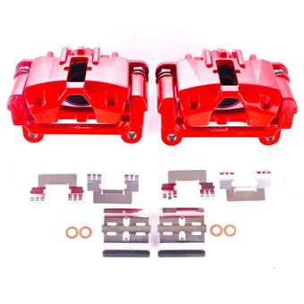 compare product Power Stop 06-09 Cadillac XLR Rear Red Calipers w/Brackets - Pair