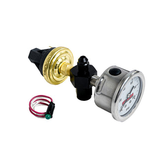 compare product Snow Performance Low Pressure Safety Switch (Stainless Steel Braided Line)