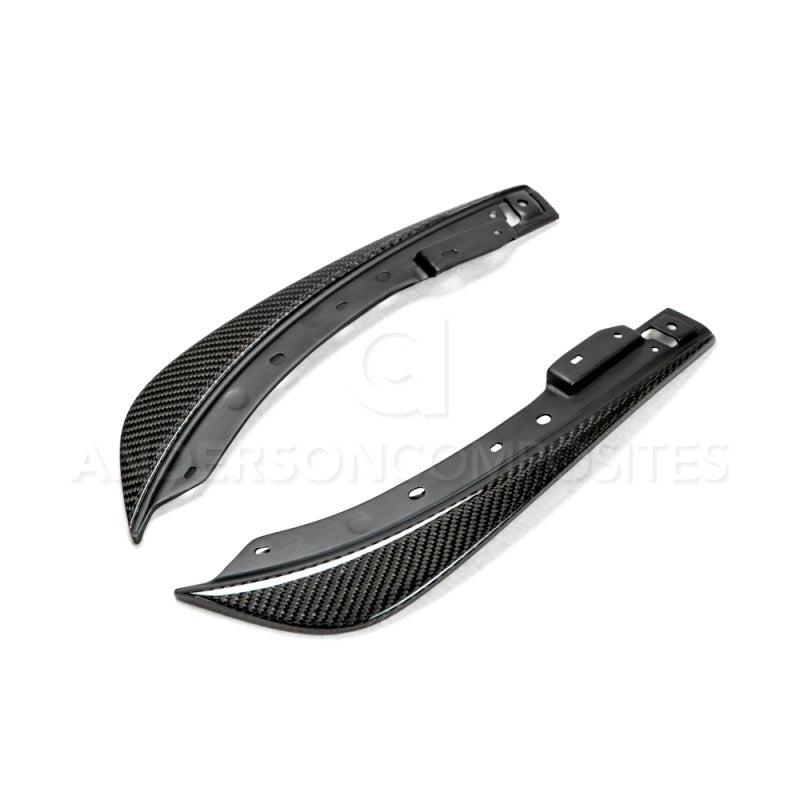 Anderson Composites 09 - 14 Dodge Challenger Front Bumper Canards - My Store