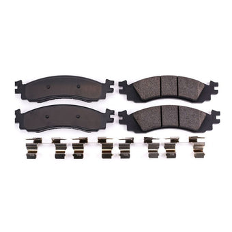 compare product Power Stop 06-10 Ford Explorer Front Z17 Evolution Ceramic Brake Pads w/Hardware