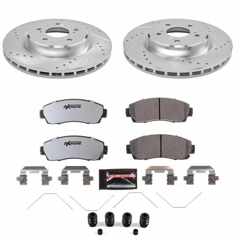 Power Stop 21 - 25 Acura TLX Front Z26 Street Brake Kit - My Store
