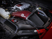 aFe 23 - 24 Ford F150 Raptor R Supercharged Red Carbon Track Series Air Intake w/ P5R Filter (MOQ 24) - My Store