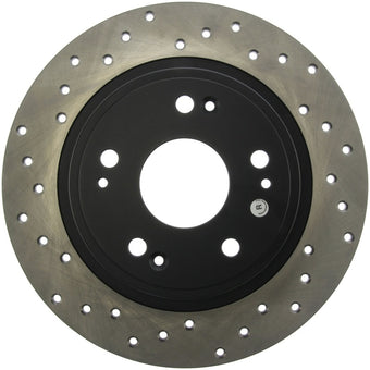 compare product StopTech Drilled Sport Brake Rotor