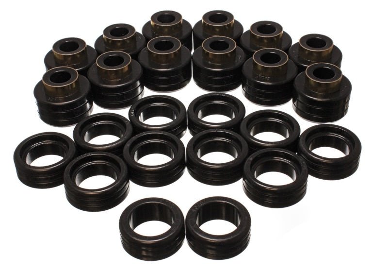 Energy Suspension 92 - 99 GM Denal XL/Suburban 2WD/Yukon XL 2WD Black Body (Cab) Mount Set - My Store