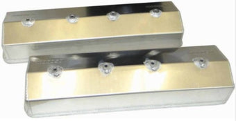 compare product Moroso Chevrolet Small Block (w/Centerbolt Style Heads) Valve Cover - Aluminum - Pair