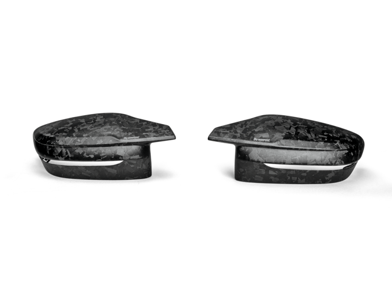 Akrapovic BMW M2 Coupe (G87) Chopped Carbon Fiber Mirror Cap Set - Matte - My Store