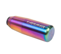 NRG Universal Short Shifter Knob - 3.5in. Length / Heavy Weight .85Lbs. - Multi Color/Neochrome - My Store