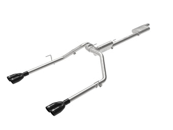 compare product aFe Vulcan Series 3in-2-1/2in 304 SS Cat-Back 2020 Jeep Gladiator (JT) V6-3.6L w/ Black Tips