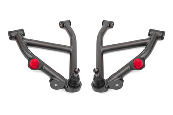 compare product BMR 82-92 GM F-Body A-Arms Lower DOM Non-Adj Delrin Bushings Coilover - Black Hammertone