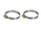 aFe Magnum FORCE Replacement Clamp Kit SAE 024 MINI (1 - 5/16 IN ID to 2 IN ID Range) Pair - My Store