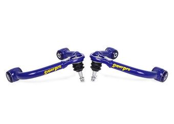 compare product SuperPro 2021+ Ford F150 Fixed Offset Front Upper Control Arm Set