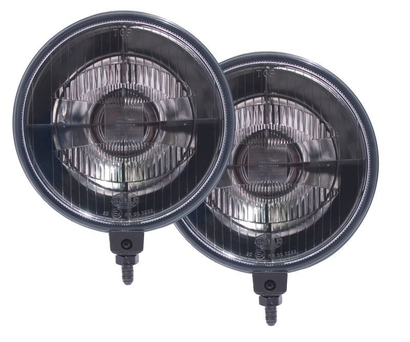 Hella 500 Series 12V Black Magic Halogen Driving Lamp Kit - My Store
