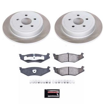 compare product Power Stop 95-01 Plymouth Neon Rear Semi-Coated Rotor Kit