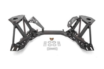 compare product BMR 79-95 Ford Mustang K-Member Premium Version w/Spring Perches - Black Hammertone